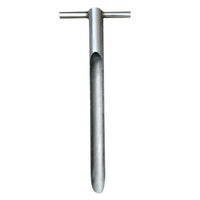 Soil Sampler Side Opening Hole Digger Easy to Use Garden Hole Digger for Farm