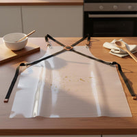 Waterproof Work Apron Easy to Clean Clear PVC Apron Stain Resistant for Baristas