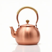 Copper Teapot Stovetop Tea Vessel Traditional