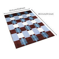 Fast-drying diatomaceous bath mat