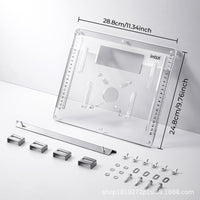 Imbot PC Transparent Router Base Plate 8mm Thick for Woodworking and Drywall Grooving