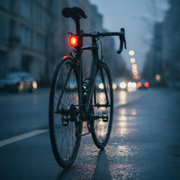 Bike Tail Lamp with Mounts Memory Mode Rear Lamp with USB Cable Super Bright for Cyclists, Road Bikers, Daily Commuting