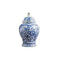 Chinese Blue and White Porcelain Jar Moisture-Proof for Living Room