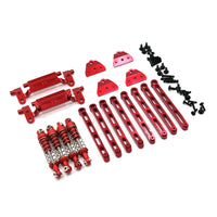 RC Shock Absorbers High-Performance RC Car Parts Kit Stable Link Rod Mount for Hobbyists, Repair