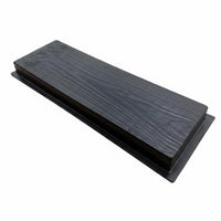 Stepping Stone Form ABS Plastic Wood Grain Form Textured for Patio