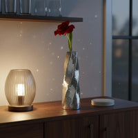 Disco Ball Vase Modern Design Home Decor Compact Size for Tabletop