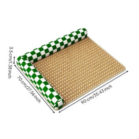 Pet Cooling Mat with Raised Edge Feline Cooling Bed Low-Rise