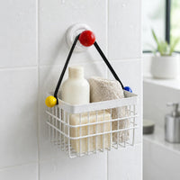 Dopamine Iron Mesh Storage Basket for Bathroom Vanity Skincare and Cosmetics