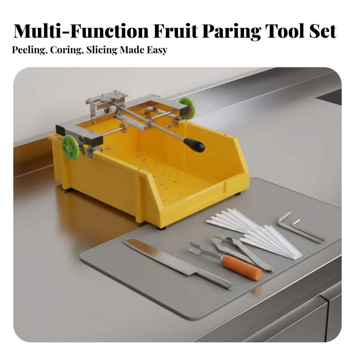 Stainless Steel Pineapple Skin Remover Time Saving Pineapple Corer Cutter Kitchenware Fast and Efficient Easy to Use