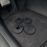 Car Floor Mat Retainer Clips Anti-Slip Fasteners for Double Layer and TPE Mats