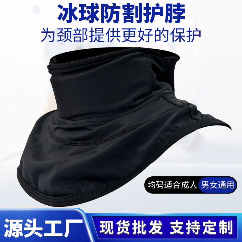 Cut-Resistant Ice Hockey Neck Guard for Adults, Adjustable, XRD Protection