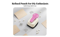 Earring Card Hole Punch Sturdy Earring Card Punch Crafting Supply for Crafters, Small Business Owners