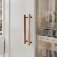 White E0 Custom Wardrobe, White Wooden Wardrobe, 1㎡, Hinge Door, With Shelves, Clothing Storage, Closet