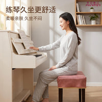 加厚科技布防猫抓钢琴凳套罩加厚通用椅子双单人琴凳罩简约防尘