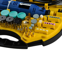 Rotary Tool with Soft Shaft Electric Rotary Tool with Accessory Kit Versatile Mini for Workshops