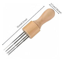 Link Pricker Easy to Use Link Air Pocket Perforator Comfortable Grip Tool for Butchers, Home Cooks, Butcher Shop