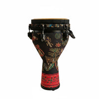 Sheepskin Djembe Beginner Friendly Tunable Djembe Rope Tuned for Beginners