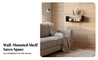 Hexagonal Floating Shelf Nordic Germansign Display Rack long-lasting and Sturdy for Office