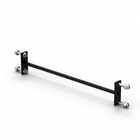 Steel Rack Crossbar Bolt-on Hardware Rigid for DIY Builders, Squat Racks, Home Gyms