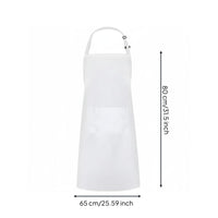 Waterproof Apron Easy to Clean Extra Large Apron Adjustable Straps Workwear for Gardening