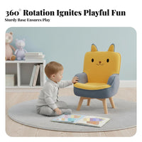 rotating cuddly creature Chair High support Support Toddler Armchair Lightweight for children