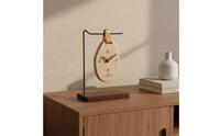 Wooden Tabletop Timepiece Decorative Home Decor Item Vintage Design