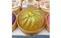 12 Pieces Bun-Shaped Stress Toy Glittery Dumpling Squishy Desk Decor