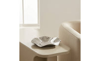 Metal Tray with Mirrored Finish Reflective Decorative Jewelry Tray Polished Trinket Dish for Vanity, Dresser, Bedside Table