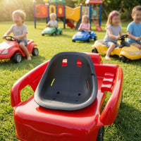 Molded Kart Seat with Mounting Holes Replacement Drift Cart Seat Universal Saddle Sturdy for Children, Balance Bikes