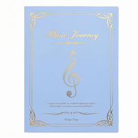 Hard Cover A4 Music Score Folder Treble Clef Sheet Music Binder