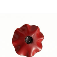 Garden Stake with Flower Bowl Decorative Flower Garden Stake Functional for Lawn