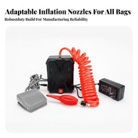 Multiple Nozzles Air Column Bag Filler Ergonomic Design Electric Inflator Handsunrestricted Operation PA & Ckaging Equipment for E-Commerce Sellers, Small Business Owners, Warehouse Workers, PA & Cking Station, Shipping Department, Logistics Center