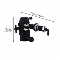 Counter Pressure Bottle Filler Good Sealing Stainless Steel Beer Faucet Easy Equipment for Homebrewers, Bar Owners, Brewery