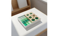 Acrylic Rainbow Blocks High Translucency Transparent Block Set Color Recognition Rainbow Acrylic Blocks for Preschoolers, Kindergarten, Classroom