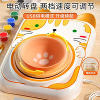 Electric Pottery Wheel for Kids, DIY Clay Craft Tool, Plastic, Ages 7-14
