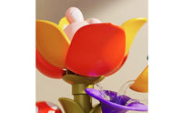 Cascading Bath Toy with Suction Cup Plastic Sprinkler Toy for Babies