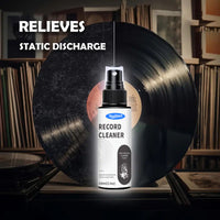 Record Cleaner Care Kit with Cleaning Spray for Phonographs