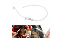 Leak-Leak-Proof Seal Motorcycle Brake Bleeder Hose Universal Compatibility Single-Way Check Valve Bleeder Tube Easy to Use Hydraulic Clutch Bleeding Tool Aluminum Body for DIYers, Beginners, Garage, Workshop
