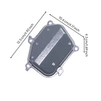 OEM Outboard Cylinder Head Cover Replacement Boat Engine Cover Metal Direct-Fit for Mechanics, Marine Workshop
