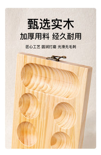 跨境 Mancala木制宝石棋颗粒仓益智玩具空间思维非洲棋桌面游戏棋