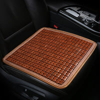 I&P Bamboo Summer Car Seat Cushion Set - Ventilated 3-Piece for Vans and Trucks