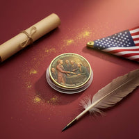 American Independence Commemorative Coin Sturdy Construction for Veterans
