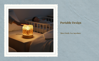 Dimmable night light with remote
