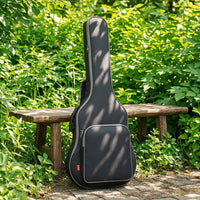 oxford Acoustic Guitar Gig Bag Padded Acoustic Guitar Bag Portable for Travel, Lessons