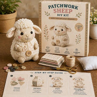 跨境亚马逊创意热销新款DIY Patchwork Animal Kit DIY可爱的动物