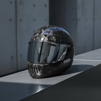 Carbon Comprehensive Coverage Face | Fiberglass, Full Face Motorbike Helmet, for long-distance riding
