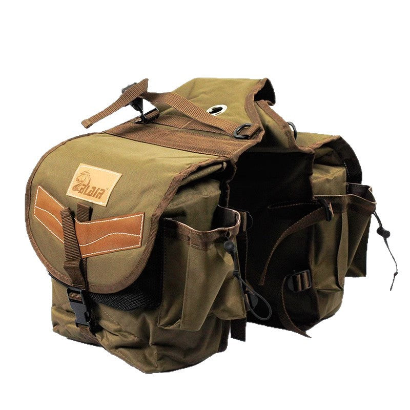 Waterproof Oxford Cloth Saddle Bag for Horse Riding, Western Style