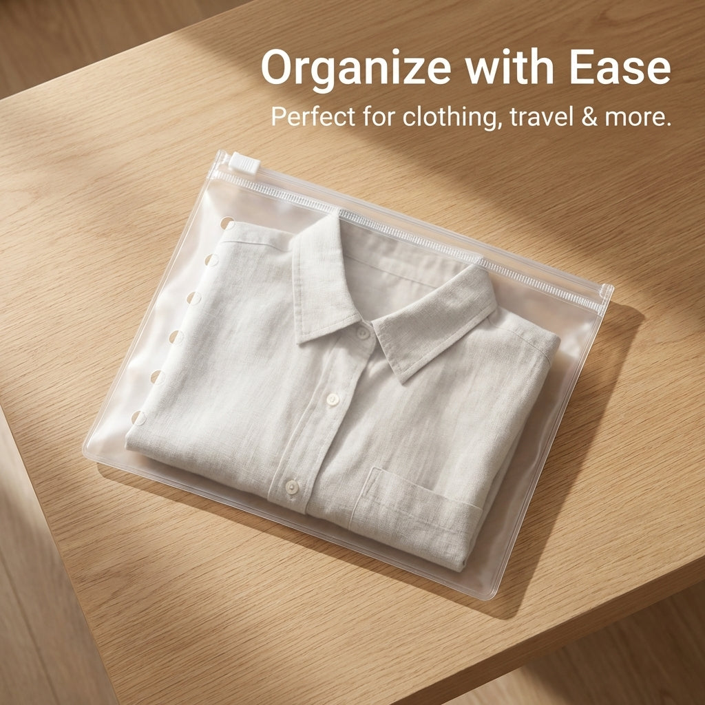Clothes Shoes Cosmetics Storage Bag, Apparel Brand Packaging Zip Bags, Dustproof Packaging for Garments, Bags Clothes Shoes Cosmetics