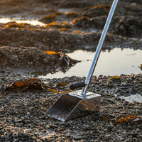 Stainless Steel Sand Scoop Easy to Carry Metal Detecting Scoop Fast Sifting