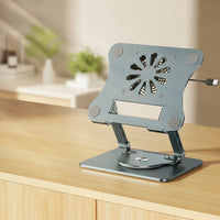 Laptop Stand, with Cooling Heat Dissipation Fan Dissipation Laptop Stand, with Broad Compatibility Compatibility for Professionals